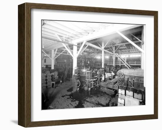 Seattle Brewing & Malting Co., Botttling Works, 1914-Asahel Curtis-Framed Giclee Print