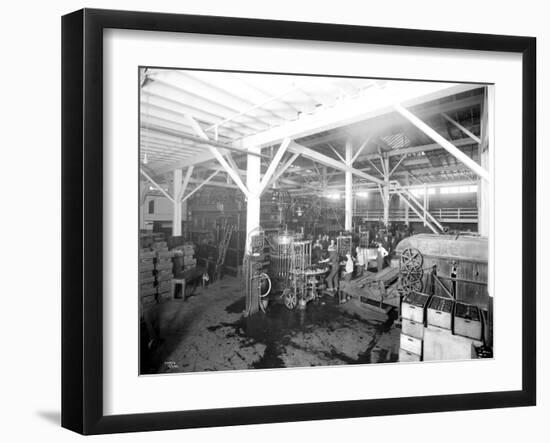 Seattle Brewing & Malting Co., Botttling Works, 1914-Asahel Curtis-Framed Giclee Print