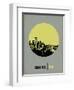 Seattle Circle Poster 2-NaxArt-Framed Art Print