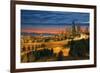 Seattle Cityscape after Sunset-jpldesigns-Framed Photographic Print