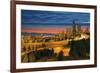 Seattle Cityscape after Sunset-jpldesigns-Framed Photographic Print
