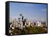 Seattle Cityscape, Seattle, Washington-Monte Nagler-Framed Stretched Canvas