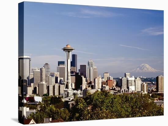 Seattle Cityscape, Seattle, Washington-Monte Nagler-Stretched Canvas