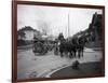 Seattle Fire Department Horse-Drawn Steam Pumper, 1907-Ashael Curtis-Framed Giclee Print