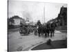 Seattle Fire Department Horse-Drawn Steam Pumper, 1907-Ashael Curtis-Stretched Canvas