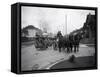 Seattle Fire Department Horse-Drawn Steam Pumper, 1907-Ashael Curtis-Framed Stretched Canvas