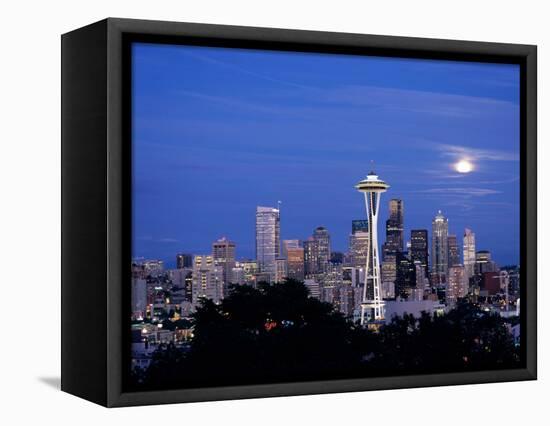 Seattle from Kerry Park, Seattle, Washington, USA-Jamie & Judy Wild-Framed Stretched Canvas