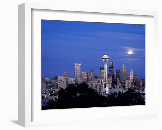 Seattle from Kerry Park, Seattle, Washington, USA-Jamie & Judy Wild-Framed Premium Photographic Print