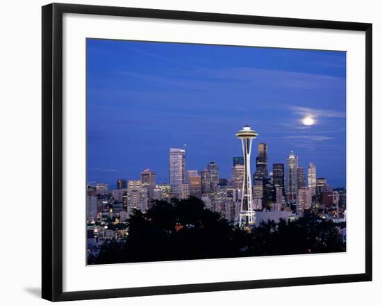 Seattle from Kerry Park, Seattle, Washington, USA-Jamie & Judy Wild-Framed Photographic Print