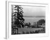 Seattle From Medina, 1916-Asahel Curtis-Framed Giclee Print