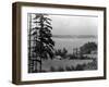 Seattle From Medina, 1916-Asahel Curtis-Framed Giclee Print