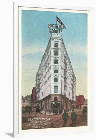 Seattle Hotel, Seattle, Washington-null-Framed Art Print