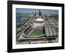 Seattle Mariners Safeco Field Sports-Mike Smith-Framed Art Print