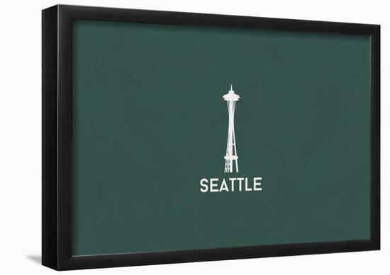 Seattle Minimalism-null-Framed Poster