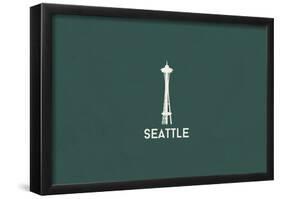 Seattle Minimalism-null-Framed Poster