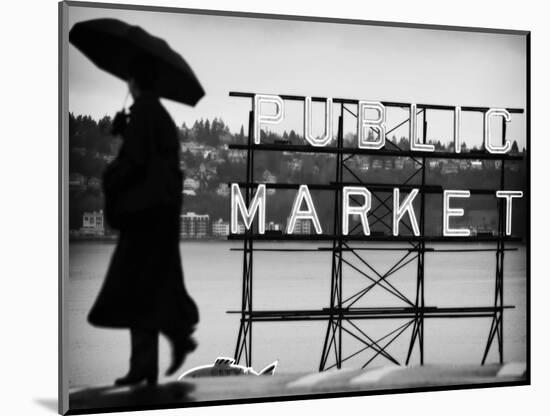 Seattle Rain-John Gusky-Mounted Photographic Print