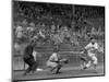 Seattle Rainiers at bat Photograph - Seattle, WA-Lantern Press-Mounted Art Print