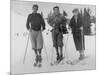 Seattle Ski Club at Silver Skis Race Photograph - Seattle, WA-Lantern Press-Mounted Art Print