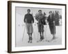 Seattle Ski Club at Silver Skis Race Photograph - Seattle, WA-Lantern Press-Framed Art Print