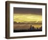 Seattle Skyline and Olympic Mountains, Washington, USA-Merrill Images-Framed Photographic Print