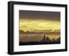 Seattle Skyline and Olympic Mountains, Washington, USA-Merrill Images-Framed Photographic Print