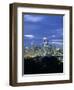 Seattle Skyline Fr. Queen Anne Hill, Washington, USA-Walter Bibikow-Framed Photographic Print