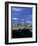 Seattle Skyline Fr. Queen Anne Hill, Washington, USA-Walter Bibikow-Framed Photographic Print