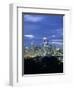 Seattle Skyline Fr. Queen Anne Hill, Washington, USA-Walter Bibikow-Framed Photographic Print