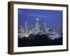 Seattle Skyline Fr. Queen Anne Hill, Washington, USA-Walter Bibikow-Framed Photographic Print