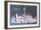 Seattle Skyline License Plate Art-Design Turnpike-Framed Giclee Print