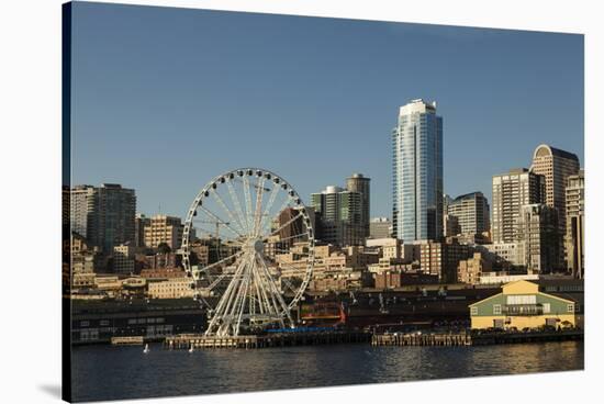 Seattle Skyline, Washington, USA-Michele Benoy Westmorland-Stretched Canvas