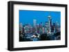 Seattle Skyline, Washington USA-sorincolac-Framed Photographic Print