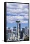 Seattle Skyline-Rob Tilley-Framed Stretched Canvas