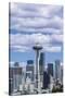 Seattle Skyline-Rob Tilley-Stretched Canvas