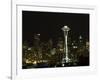 Seattle Skyline-John Gusky-Framed Photographic Print