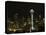 Seattle Skyline-John Gusky-Stretched Canvas