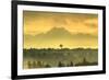 Seattle Space Needle and Olympic Mountains beyond, seen from downtown Bellevue, WA, USA-Stuart Westmorland-Framed Photographic Print