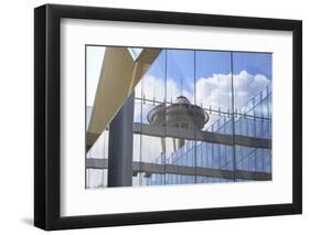 Seattle Space Needle Reflections, Seattle Center, Wa-Stuart Westmorland-Framed Photographic Print