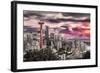 Seattle - Space Needle-null-Framed Art Print