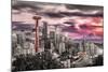 Seattle - Space Needle-null-Mounted Art Print