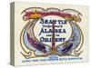 Seattle, the Gateway to Alaska and the Orient, 1909-null-Stretched Canvas