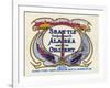 Seattle, the Gateway to Alaska and the Orient, 1909-null-Framed Giclee Print
