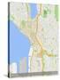 Seattle, United States of America Map-null-Stretched Canvas