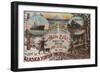 Seattle, WA - AD for Alaska Yukon Pacific Expo.-Lantern Press-Framed Art Print