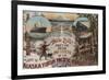 Seattle, WA - AD for Alaska Yukon Pacific Expo.-Lantern Press-Framed Premium Giclee Print