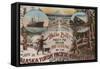 Seattle, WA - AD for Alaska Yukon Pacific Expo.-Lantern Press-Framed Stretched Canvas