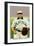 Seattle, WA, Seattle Northwestern League, Spencer, Baseball Card-Lantern Press-Framed Art Print