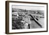 Seattle, WA US Government Locks Ballard View Photograph - Seattle, WA-Lantern Press-Framed Art Print