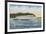 Seattle, WA - View of Kalakala Ferry on Puget Sound-Lantern Press-Framed Art Print