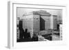 Seattle, WA View of Olympic Hotel Downtown Photograph - Seattle, WA-Lantern Press-Framed Art Print